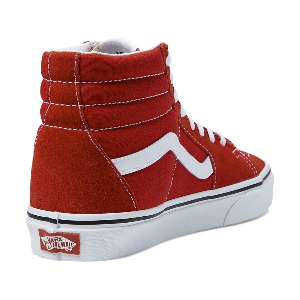 VANS Kids Hightop Sk8-Hi Red Sneakers Size 13.5 - Picture 12 of 15